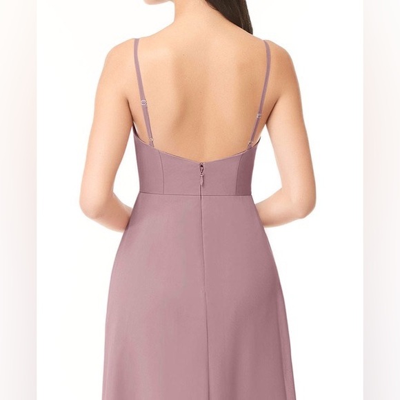 AZAZIE Dusty Pink Bridesmaid Dress in Size A4 - Picture 5 of 6